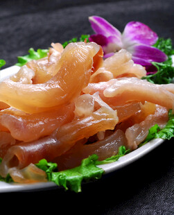 美味凉拌海蜇头