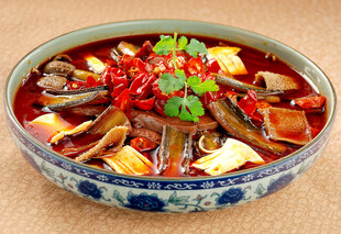 香辣美味豆腐鳝鱼煲