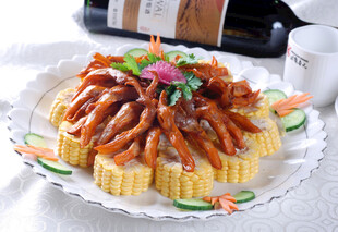 玉米酿肉卷