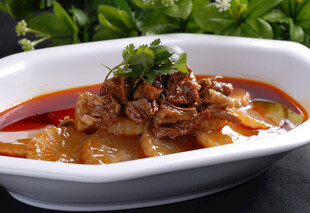 香辣美味牛肉炖菜