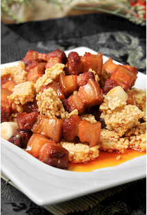 美味豆腐烧五花肉