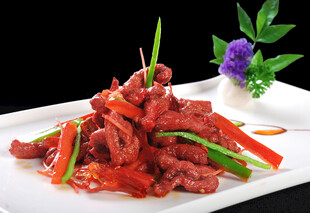 香辣美味牛肉丝