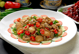 香辣可口的美味鸡肉菜肴