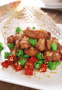辣椒炒肉块