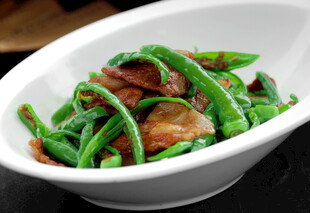 碗中豆角炒腊肉