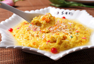 美味撒料南瓜泥