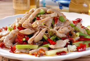 香辣鸡杂