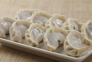 一盘美味饺子