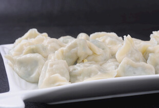 一盘美味饺子