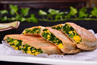 美味蔬菜玉米馅饼