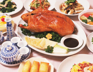 丰盛中式美食盛宴