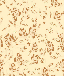 复古花卉图案背景纹理