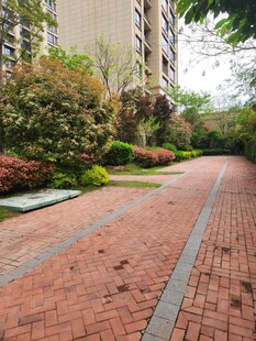 小区红砖步道景观