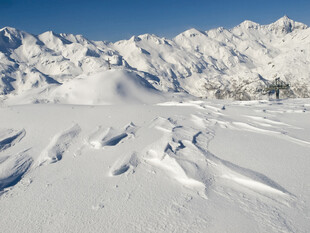 雪山壮丽雪景