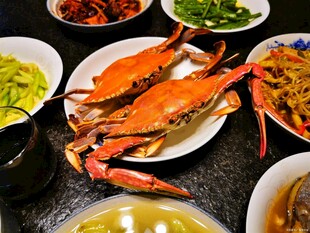 丰盛海鲜美食盛宴