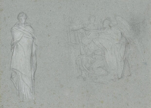 古典人物素描习作