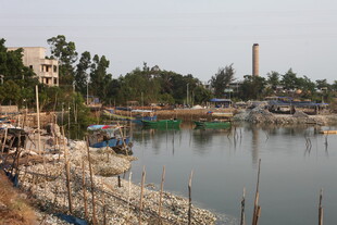 湛江乡村水边景致