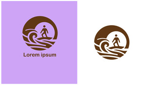 运动主题标志设计