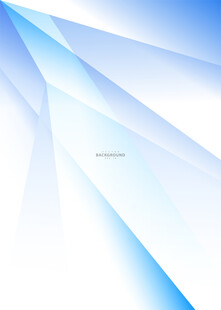 蓝白渐变几何抽象背景图