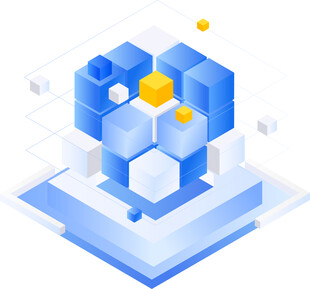 科技感数据存储立体图案