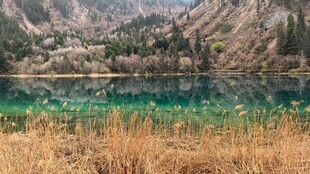 山间碧湖