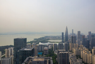 深圳后海城市天际线