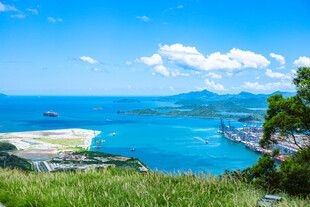 深圳盐田港云海广场风光