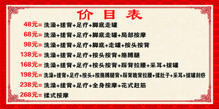 价目表展示