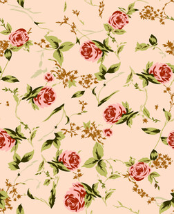 复古风花卉图案背景