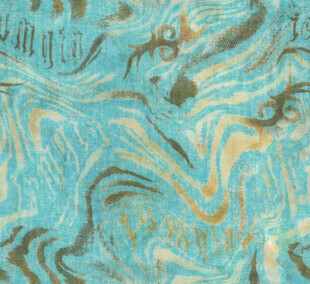 蓝黄交织抽象纹理图案