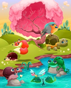 春日动物乐园奇幻景象