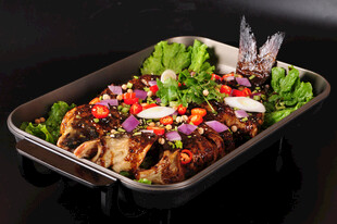 美味多彩蔬菜烤肉拼盘