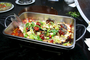 美味麻辣香锅诱人菜品