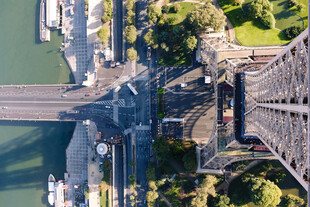 埃菲尔铁塔周边俯瞰景象