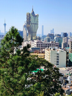 澳门城市景观远眺