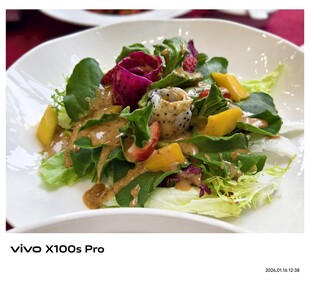 色彩缤纷的美味蔬菜沙拉