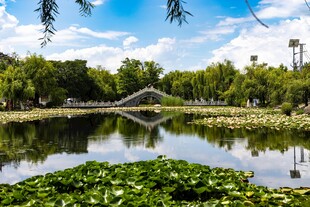 亚洲中国云南大理喜洲古镇风光