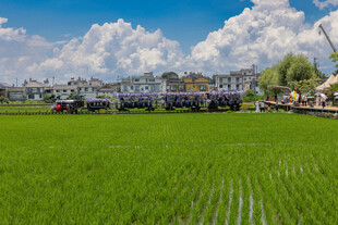 亚洲中国云南大理喜洲古镇风光