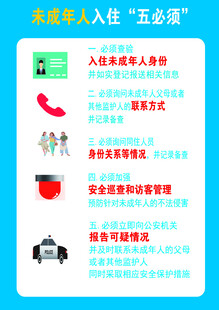 未成年人入住须知