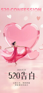 520浪漫心形告白场景