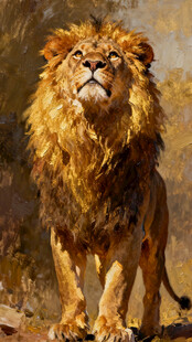 雄狮油画