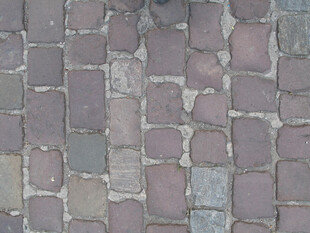 复古石砖路面纹理