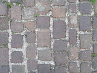 复古石砖路面纹理