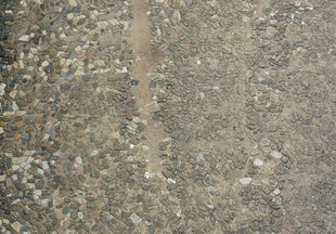 粗糙斑驳的地面纹理