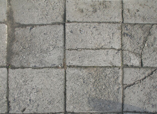 灰色石砖地面纹理特写