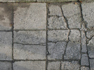 石板路面的缝隙纹理