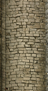 复古砖墙纹理背景图