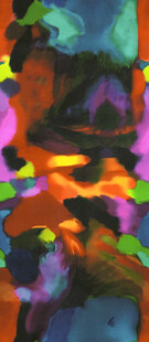 数码印花 抽象多彩艺术画作