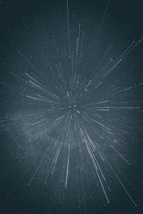 星芒放射状抽象背景图案