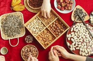传统干果拼盘